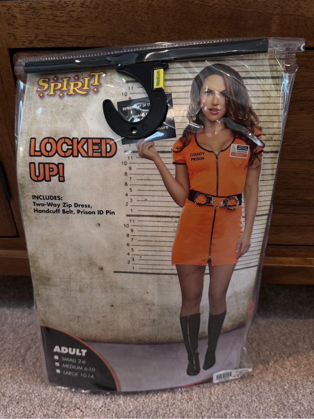 Women’s Convict Halloween Costume